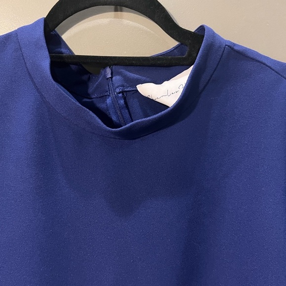 NWT Charles Henry XL Royal Blue Sheath Dress - Picture 2 of 10